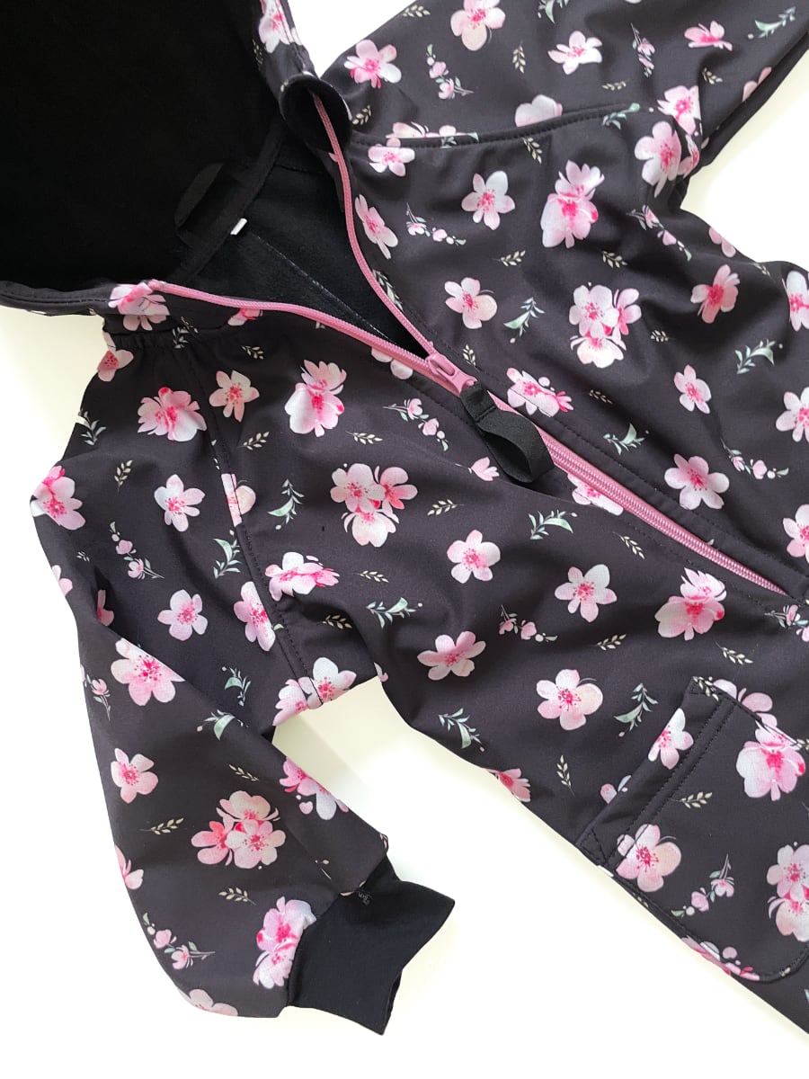 Overall Pinkie Softshell Rose