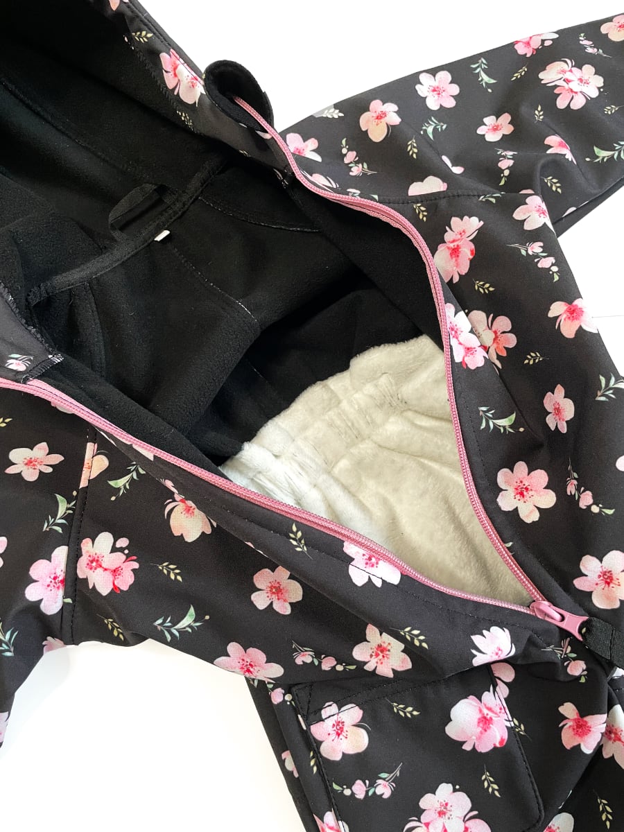 Overall Pinkie Softshell Rose