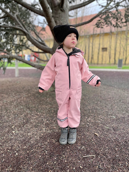Overall Pinkie Softshell Pink/Black