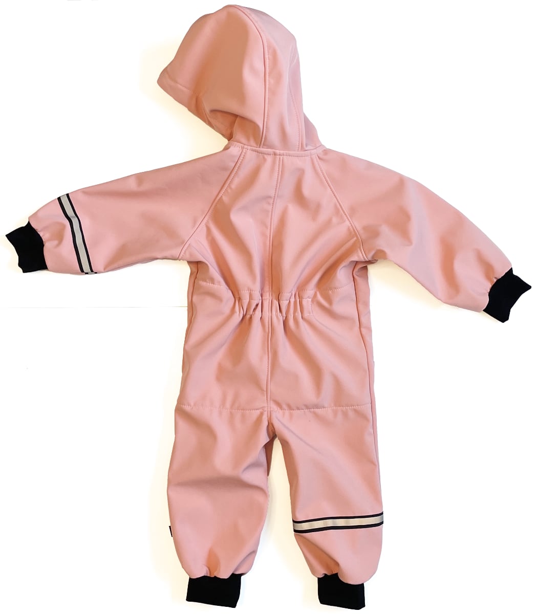 Overall Pinkie Softshell Pink/Black