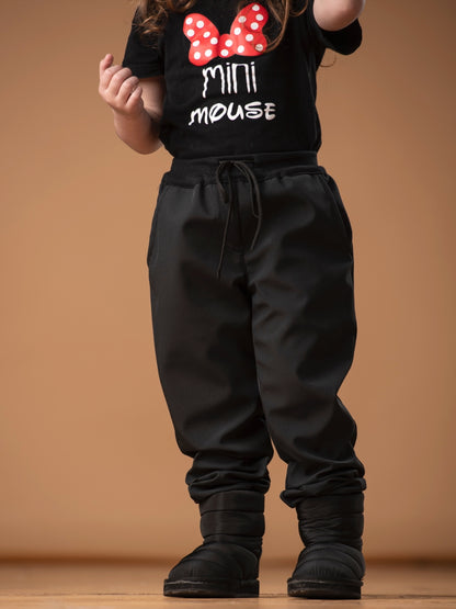 PINKIE Softshell Hose Pink/Black