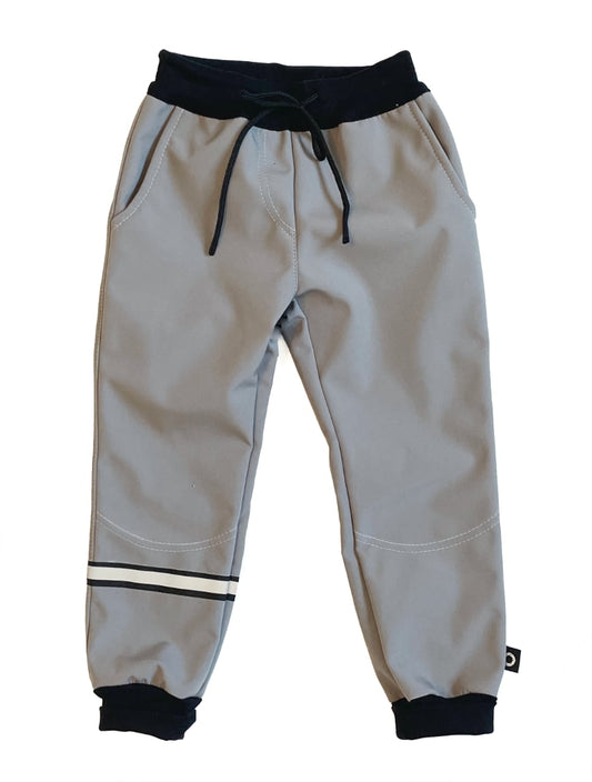 PINKIE Softshell Hose Grey/Black