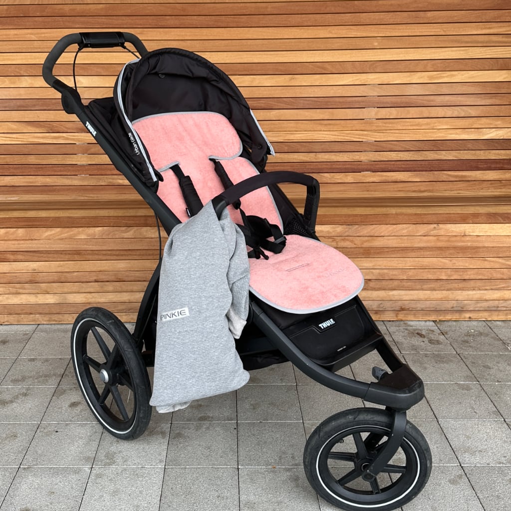 PINKIE Verlängerte Sitzeinlage für den Sommer Bamboo Pink