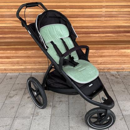 PINKIE Verlängerte Sitzeinlage für den Sommer Bamboo Green