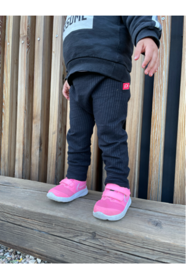 PINKIE Jogginghose Label Black