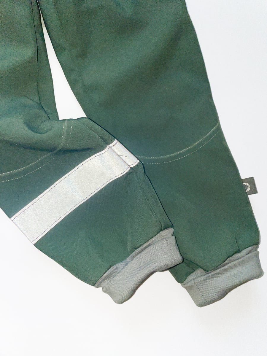 PINKIE Softshell Hose Green/Grey