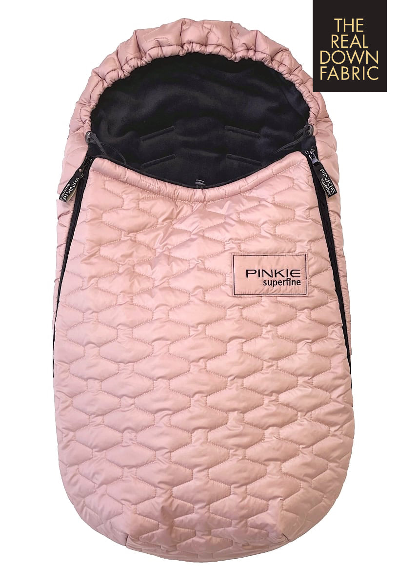 PINKIE Daunen Winterfußsack Superfine Light Pink  0-12 Monate