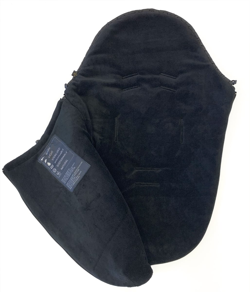 PINKIE Daunen Winterfußsack  Superfine Dark Grey 0-12 Monate