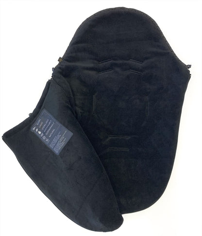PINKIE Daunen Winterfußsack  Superfine Dark Grey 0-12 Monate