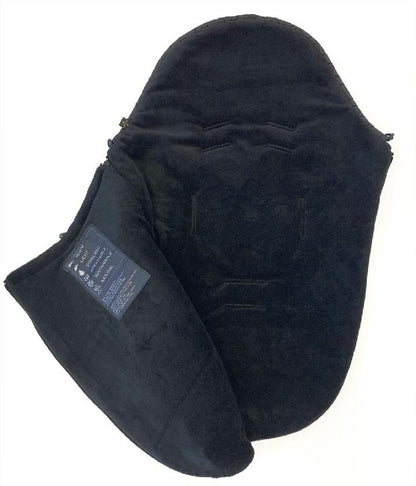 PINKIE Daunen Winterfußsack  Superfine Black 0-12 Monate