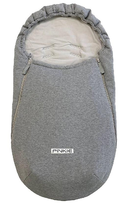 Dünner Fußsack Pinkie Grey Quilt II.
