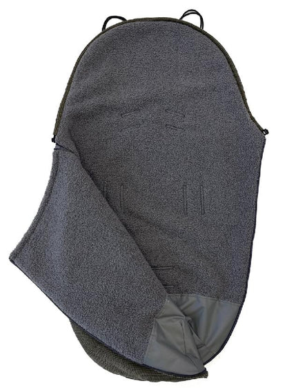 Dünner Fußsack Pinkie Fur Teddy Green