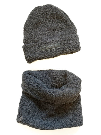 PINKIE Mütze Label Teddy Grey