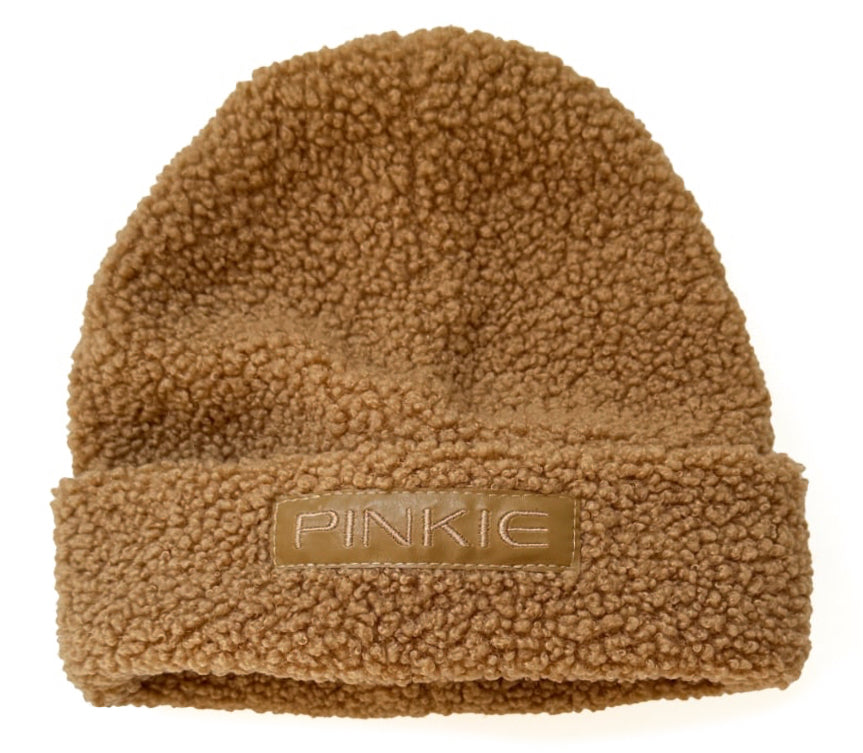 PINKIE Mütze Label Teddy Brown