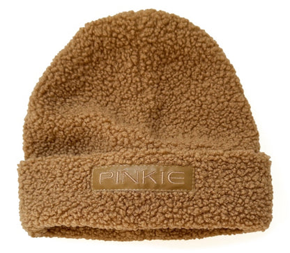 PINKIE Mütze Label Teddy Brown