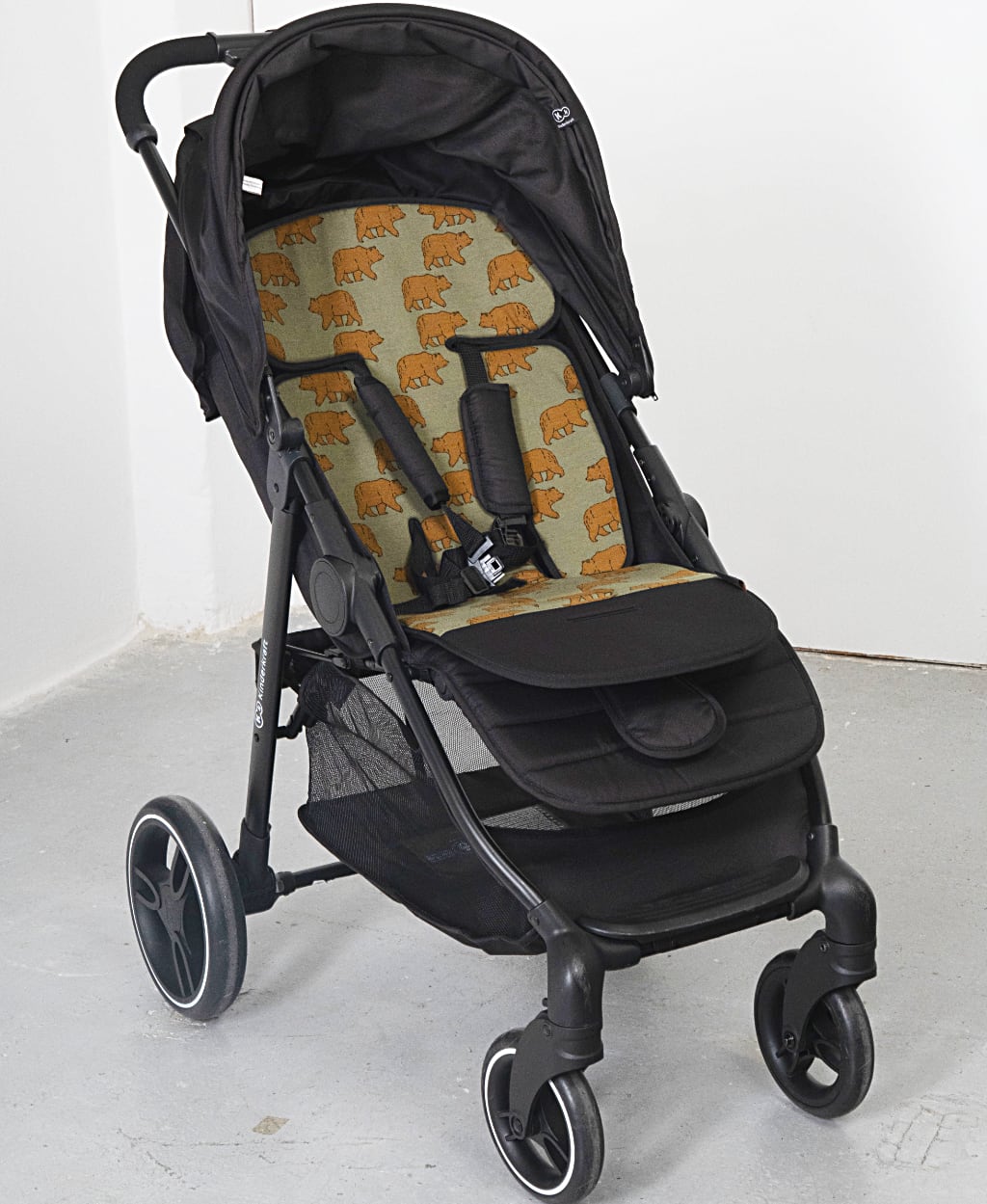 Verlängerte Sitzeinlage Pinkie Bear Green