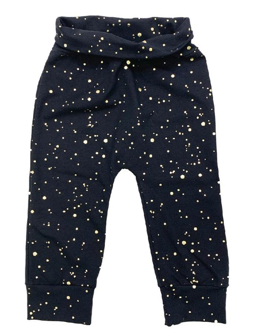PINKIE Jogginghose Shine Gold Black