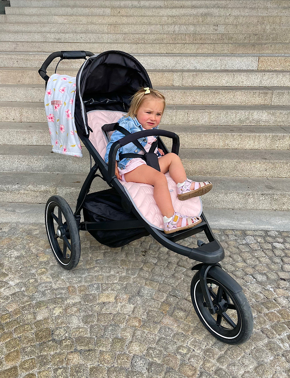 PINKIE Verlängerte Sitzeinlage  Bio Wave Pink