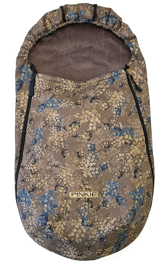 Dünner Fußsack Pinkie Suede Japan Taupe II