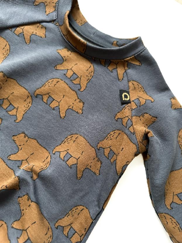 PINKIE Sweatshirt Bear Anthracite