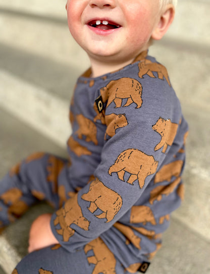PINKIE Sweatshirt Bear Anthracite