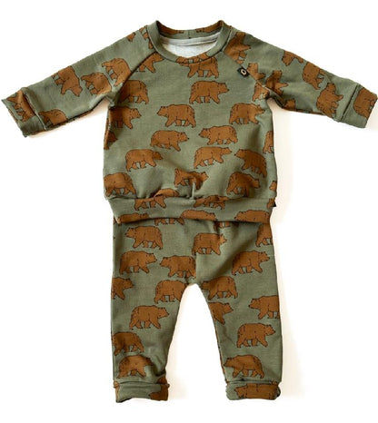 PINKIE Jogginghose Bear Green