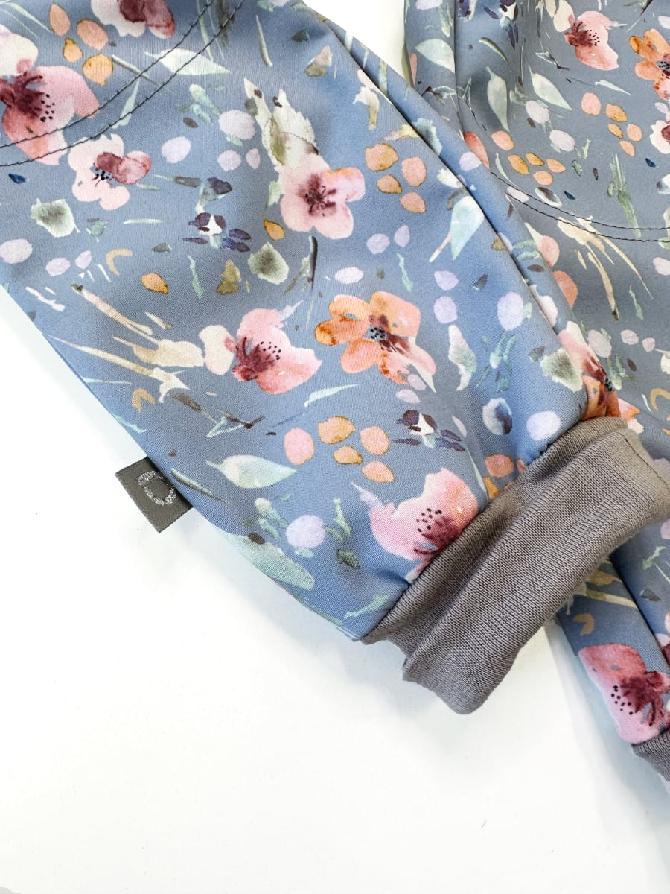 PINKIE Softshell Hose Flower Blue