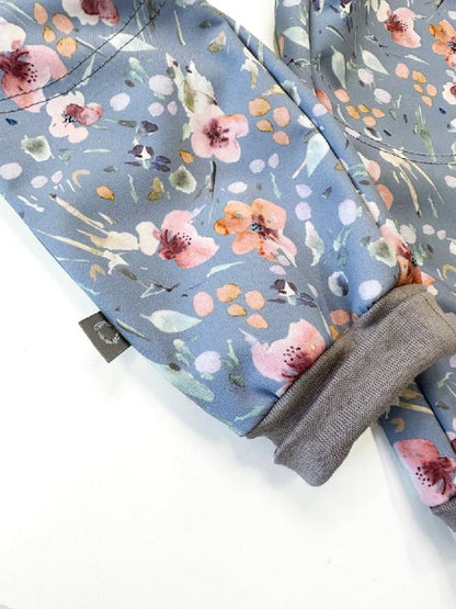 PINKIE Softshell Hose Flower Blue