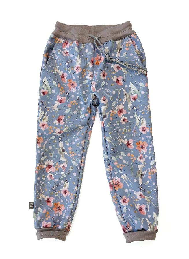 PINKIE Softshell Hose Flower Blue