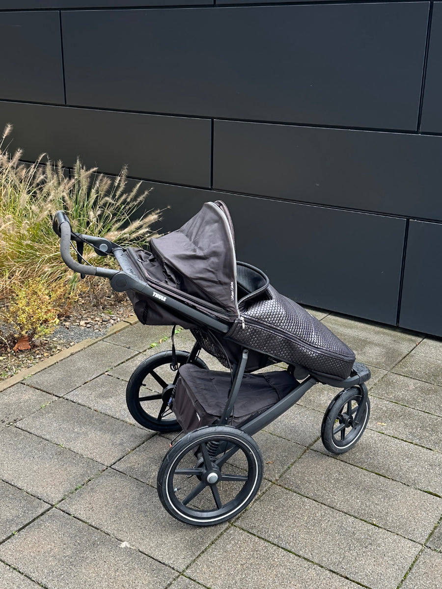 PINKIE Beindecke Black Comb mit Funktionsschicht