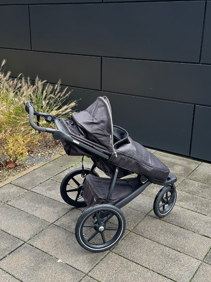 PINKIE Beindecke Black Comb mit Funktionsschicht