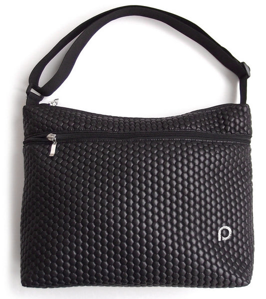 PINKIE Wickeltasche Black Comb