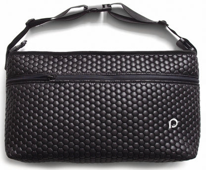 PINKIE Organizer Black Comb mit vorderem Extrafach- L