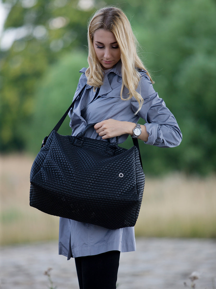 PINKIE Tasche Black Comb XL