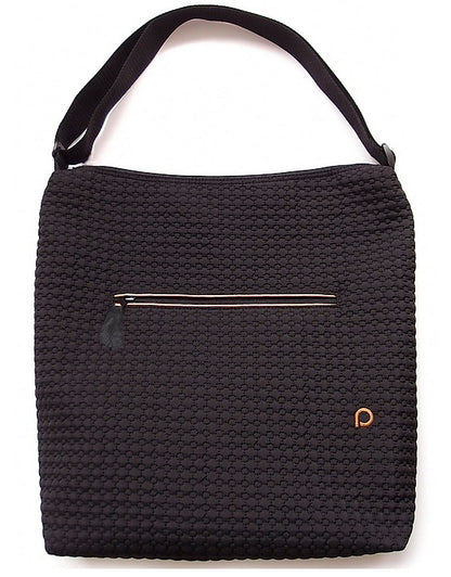 PINKIE Große Wickeltasche Small Black Comb