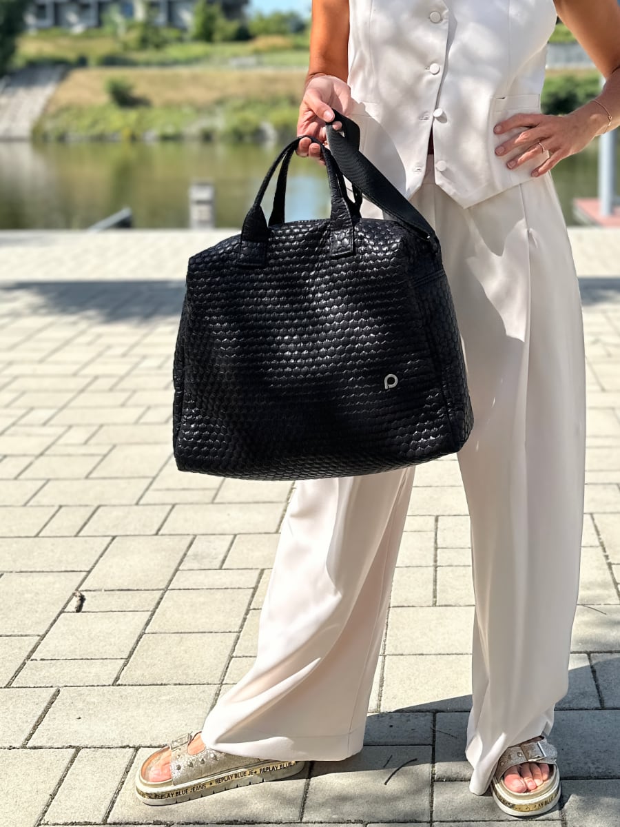 PINKIE Tasche Black Comb M