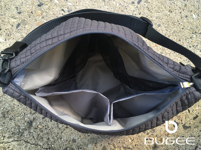 PINKIE Große Wickeltasche Big Comb Black