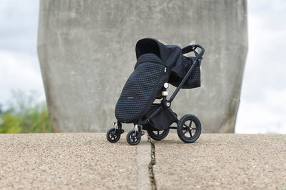 PINKIE Kinderwagentasche Big Comb Black XL