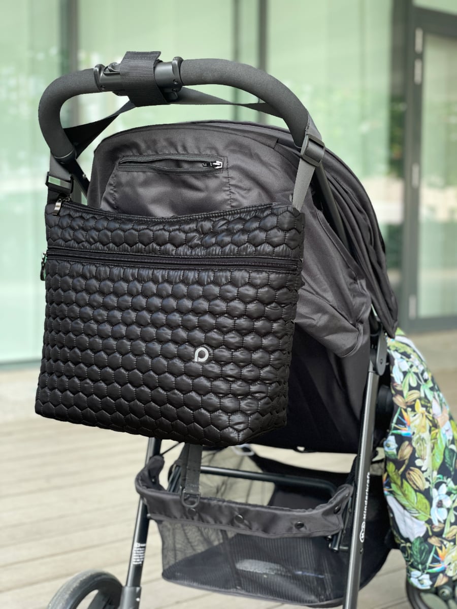 PINKIE Wickeltasche Big Comb Black