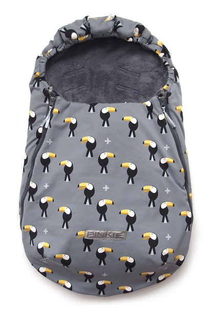 Fußsack Pinkie Toucan 0-12 Monate