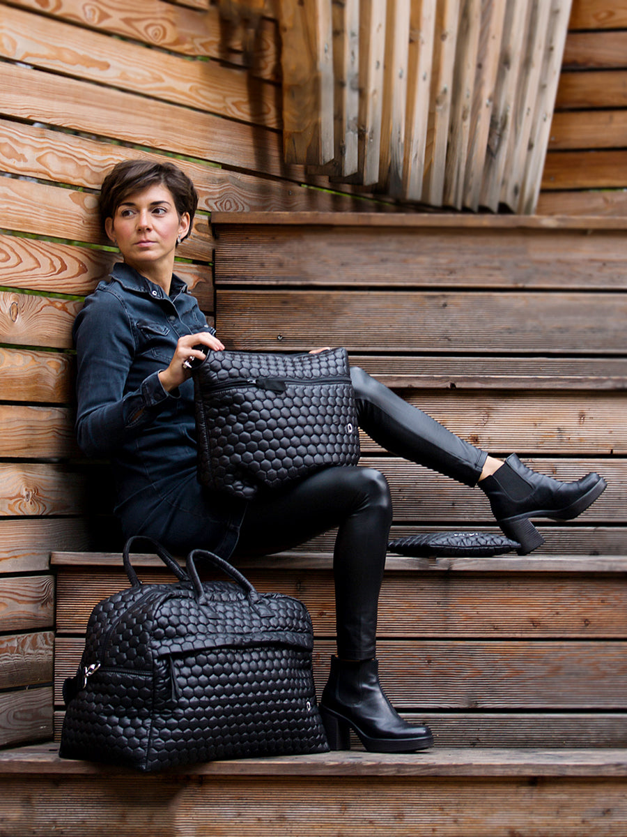 PINKIE Reisetasche Big Comb Black