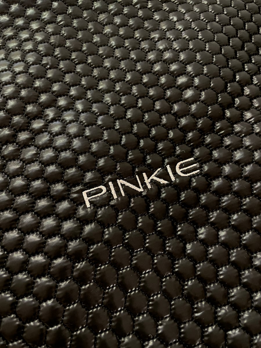 PINKIE Fußsack Black Comb 0-12 Monate