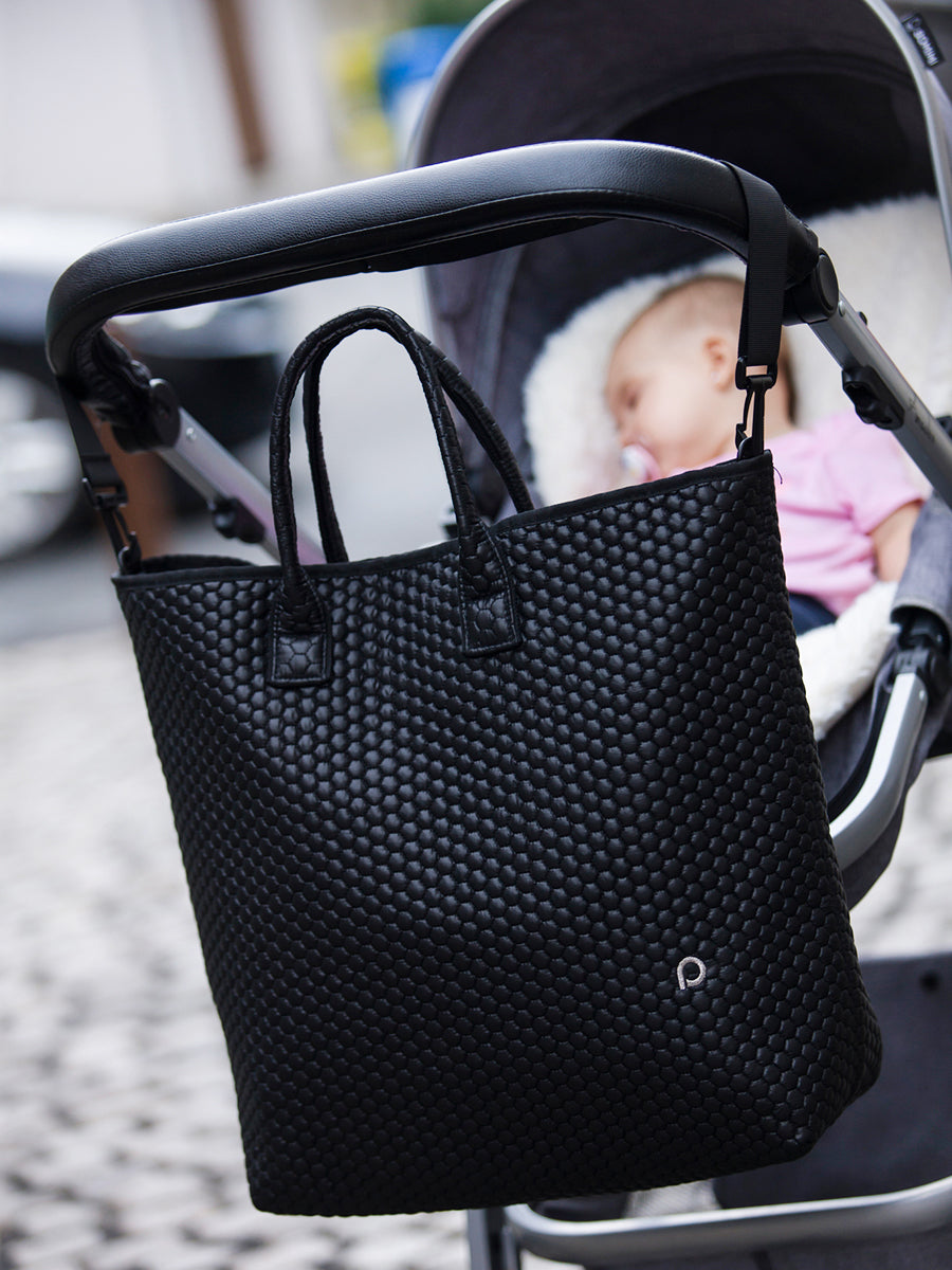 PINKIE Shopper Tasche Black Comb
