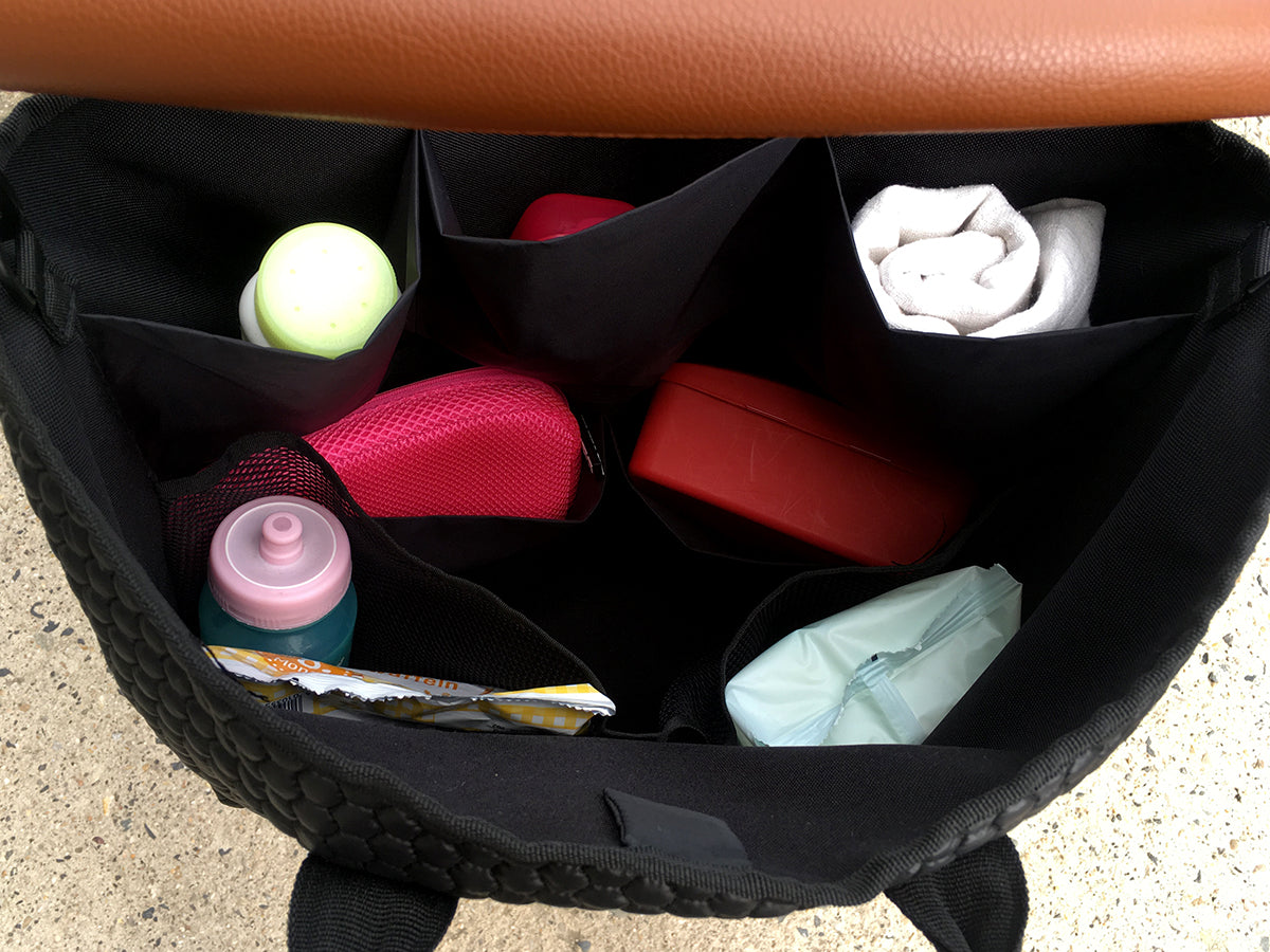 PINKIE Shopper Tasche Black Comb