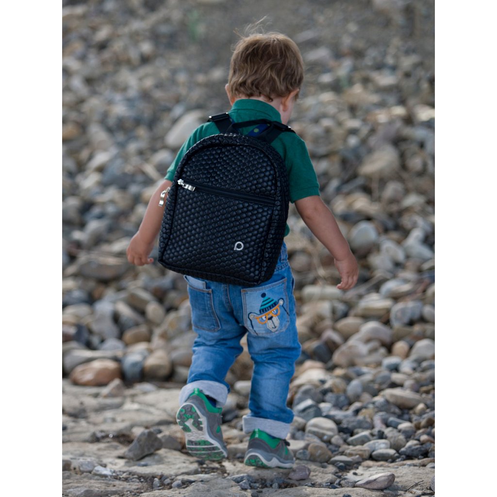 PINKIE Kinderrucksack Black Comb