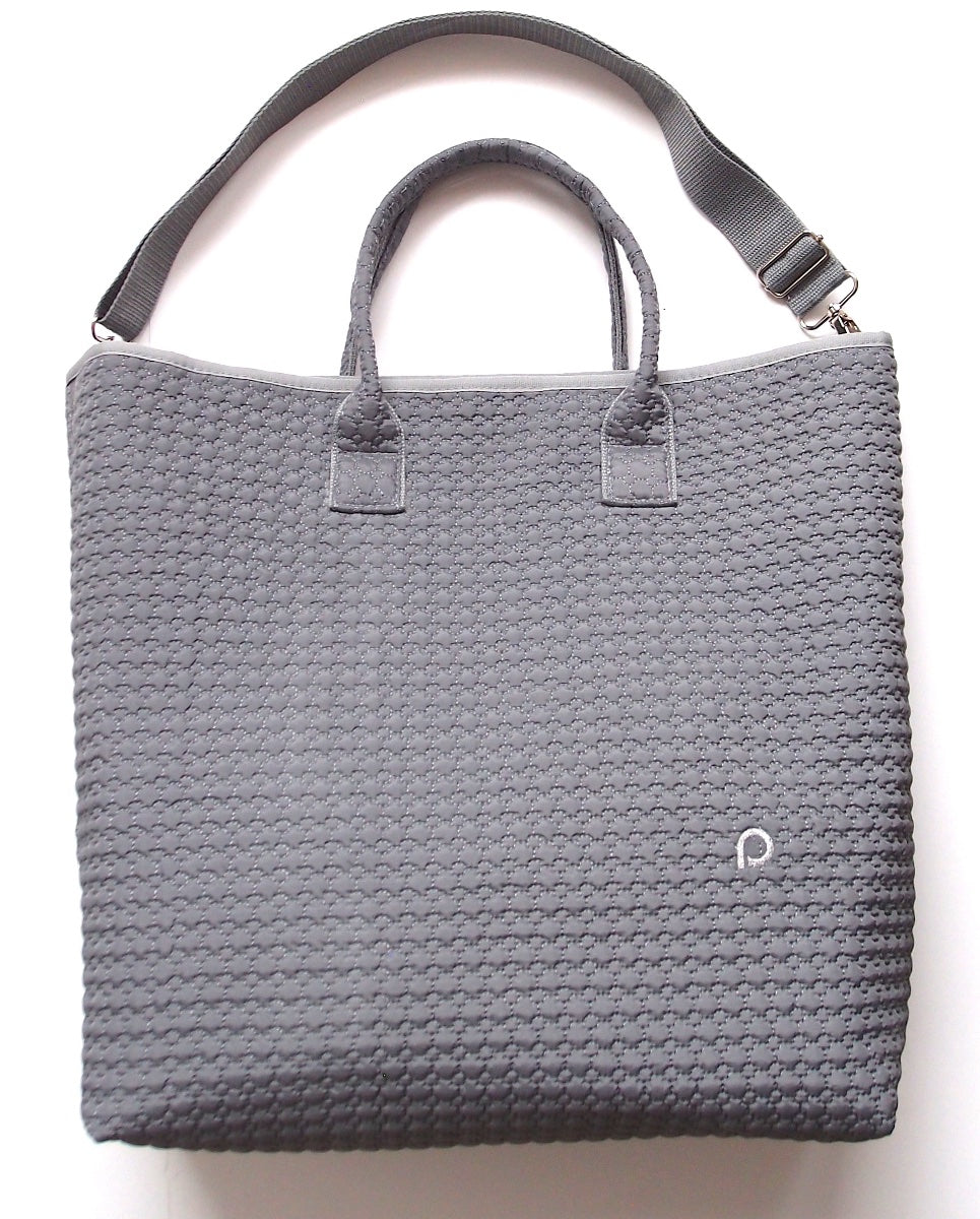 PINKIE Shopper Tasche Small Grey Comb