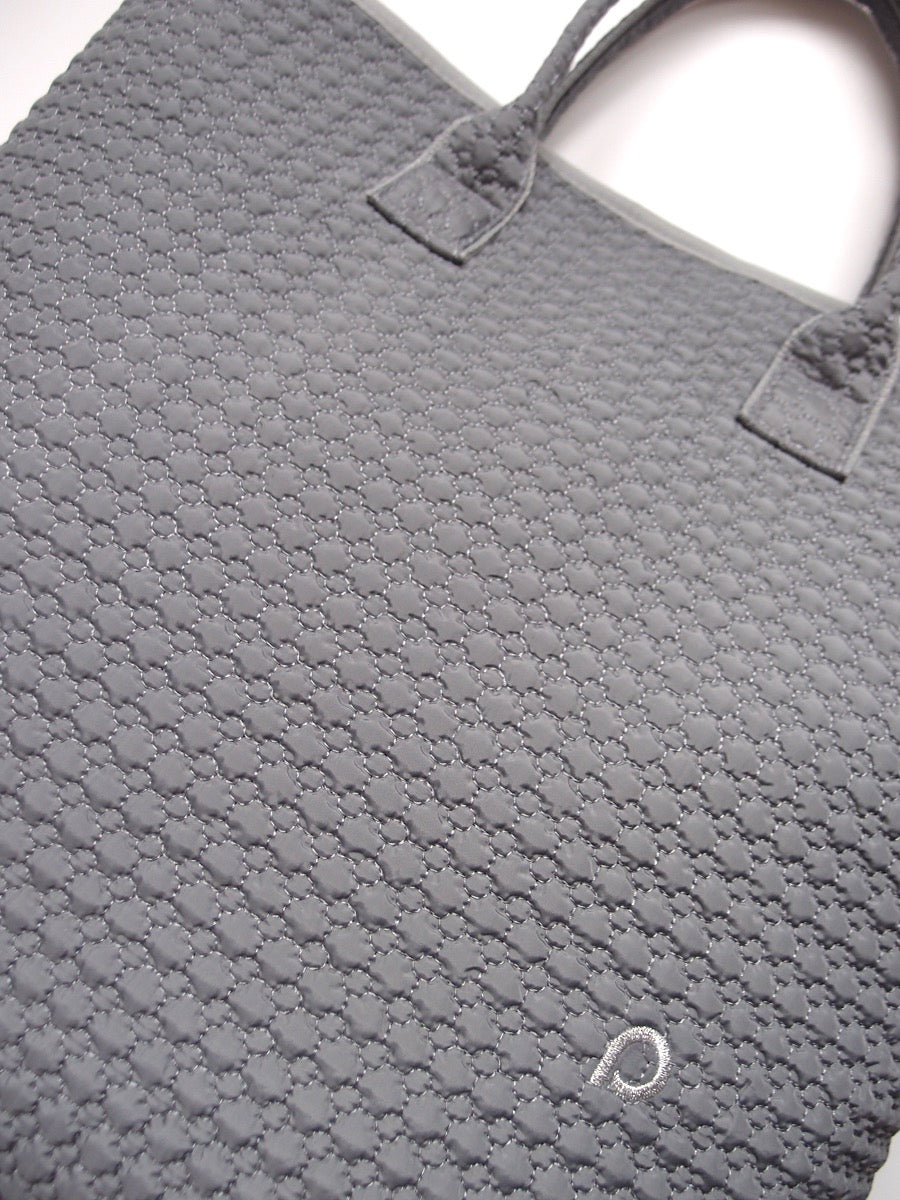 PINKIE Shopper Tasche Small Grey Comb