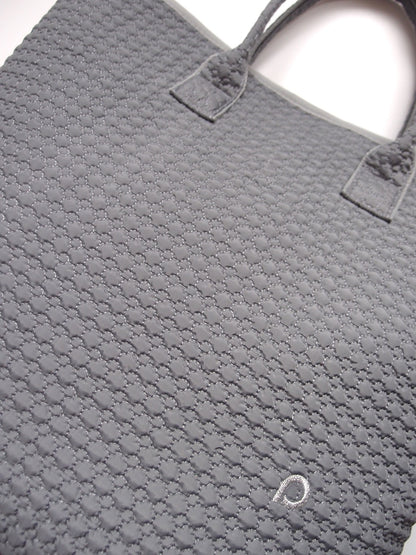 PINKIE Shopper Tasche Small Grey Comb