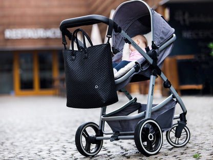 PINKIE Shopper Tasche Small Grey Comb