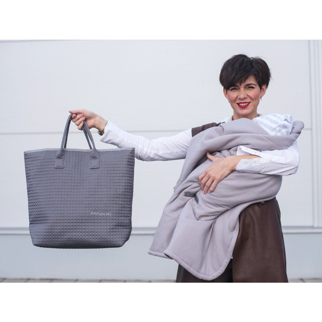 PINKIE Universelle Tasche Small Grey Comb
